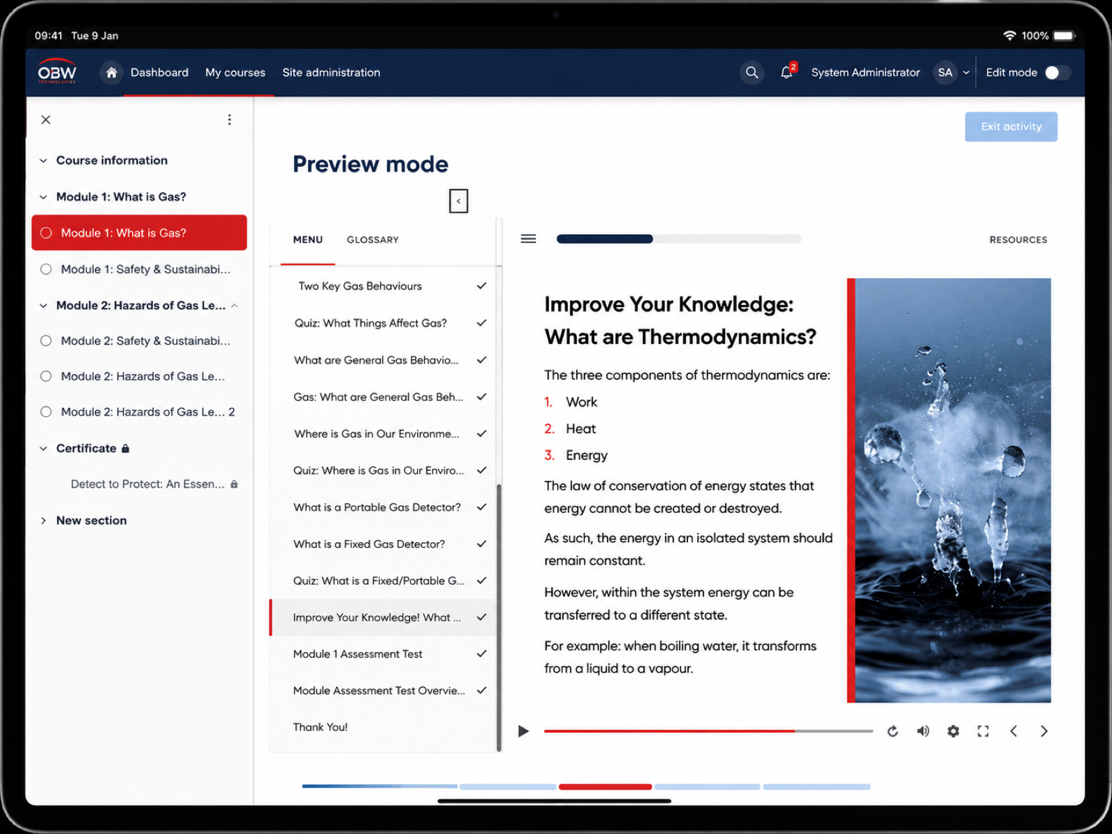 OBW Technologies online training academy